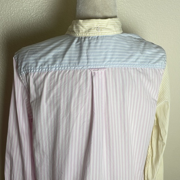 J.Crew - Classic-fit cotton poplin shirt in cocktail stripe - Picture 7 of 8